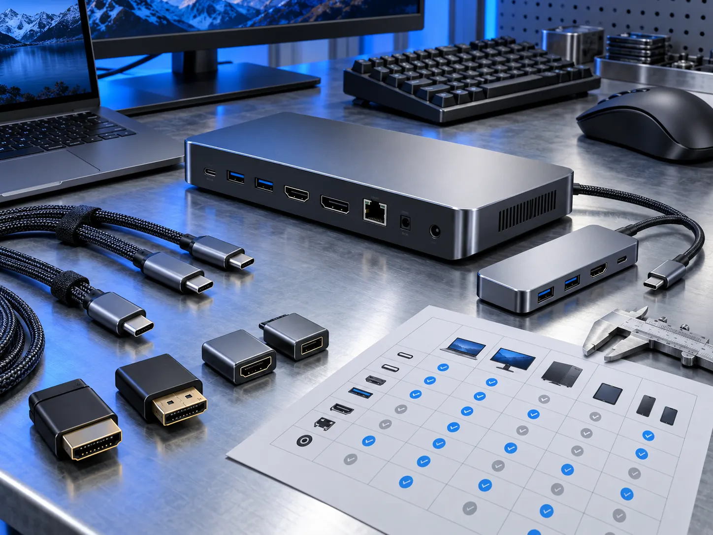AQL checkpoints for ports, keys, cables and packaging — buyer worksheet 2